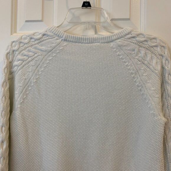 GAP Heavy Knit White Sweater - Picture 5 of 5